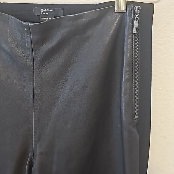 Leather leggings by Marciano size 6 - Picture 4 of 14